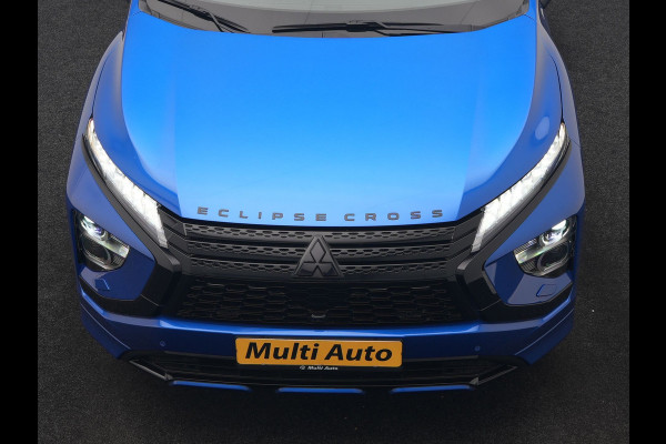 Mitsubishi Eclipse Cross 2.4 Black Edition PHEV 177pk Dealer O.H | 360 Camera | Adaptive Cruise | Alcantara Sportstoelen & Stuur Verwarmd | Keyless | Navigatie Via TomTom | 18" L.M | DAB | Plug In Hybrid |