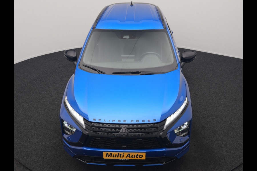 Mitsubishi Eclipse Cross 2.4 Black Edition PHEV 177pk Dealer O.H | 360 Camera | Adaptive Cruise | Alcantara Sportstoelen & Stuur Verwarmd | Keyless | Navigatie Via TomTom | 18" L.M | DAB | Plug In Hybrid |