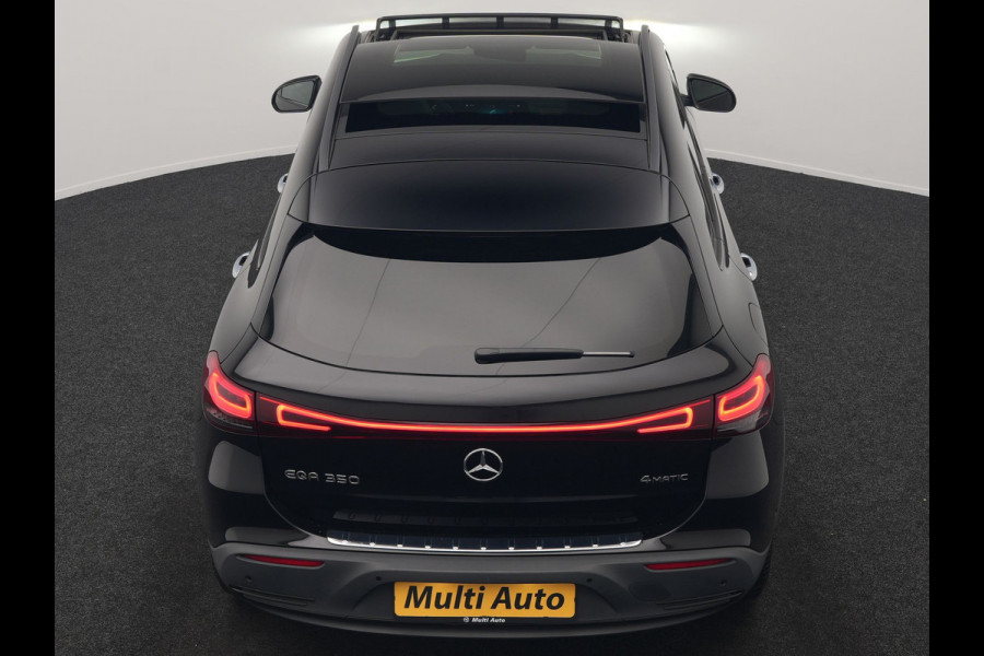 Mercedes-Benz EQA 350 4MATIC Luxury Line 69,7 kWh 292pk Dealer O.H. | Panodak | Adaptive Cruise | Camera | Lederen Sportstoelen Ventilatie & Verwarmd | Dashcam Af Fabriek | Sfeerverlichting | Keyless | Blis | Navigatie | DAB | 20"L.M |