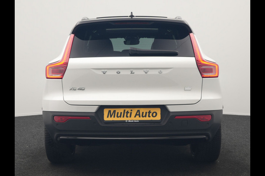 Volvo XC40 Recharge Ultimate 69 kWh 231pk Dealer O.H. | Trekhaak Af Fabriek | Panodak | Warmtepomp | Adaptive Cruise | 360 Camera | Harman / Kardon | Sportstoelen Memory & Verwarmd | Keyless | Blis | Apple Carplay | Google | Stuur Verwarmd |