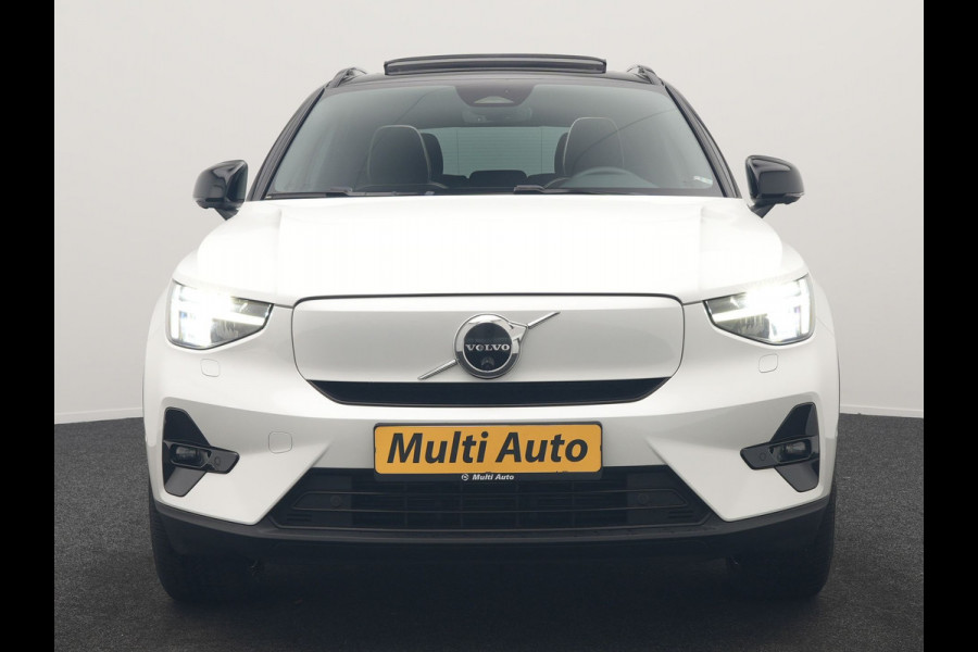 Volvo XC40 Recharge Ultimate 69 kWh 231pk Dealer O.H. | Trekhaak Af Fabriek | Panodak | Warmtepomp | Adaptive Cruise | 360 Camera | Harman / Kardon | Sportstoelen Memory & Verwarmd | Keyless | Blis | Apple Carplay | Google | Stuur Verwarmd |