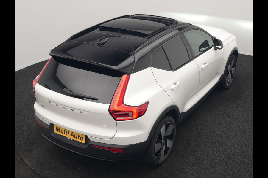 Volvo XC40 Recharge Ultimate 69 kWh 231pk Dealer O.H. | Trekhaak Af Fabriek | Panodak | Warmtepomp | Adaptive Cruise | 360 Camera | Harman / Kardon | Sportstoelen Memory & Verwarmd | Keyless | Blis | Apple Carplay | Google | Stuur Verwarmd |