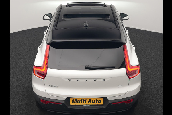 Volvo XC40 Recharge Ultimate 69 kWh 231pk Dealer O.H. | Trekhaak Af Fabriek | Panodak | Warmtepomp | Adaptive Cruise | 360 Camera | Harman / Kardon | Sportstoelen Memory & Verwarmd | Keyless | Blis | Apple Carplay | Google | Stuur Verwarmd |