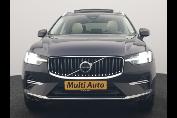 Volvo XC60 T6 AWD Plus Bright LONG RANGE PHEV 350pk Dealer O.H. | Panodak | Adaptive Cruise | Camera | Lederen Sportstoelen Memory & Verwarmd | Blis | Keyless | Apple Carplay | Stuur Verwarmd | Google Assistent | Plug In Hybrid |