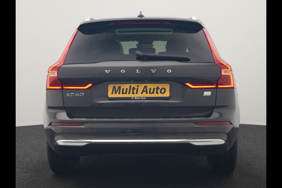 Volvo XC60 T6 AWD Plus Bright LONG RANGE PHEV 350pk Dealer O.H. | Panodak | Adaptive Cruise | Camera | Lederen Sportstoelen Memory & Verwarmd | Blis | Keyless | Apple Carplay | Stuur Verwarmd | Google Assistent | Plug In Hybrid |