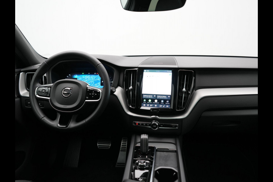 Volvo XC60 T6 AWD R-Design LONG RANGE PHEV 350pk Dealer O.H. | Trekhaak Af Fabriek | Panodak | Adaptive Cruise | Camera | Harman / Kardon | Lederen Sportstoelen Memory & Verwarmd | Keyless | Stuur Verwarmd | Apple Carplay | Google Assistent | DAB | Plug In Hybrid |