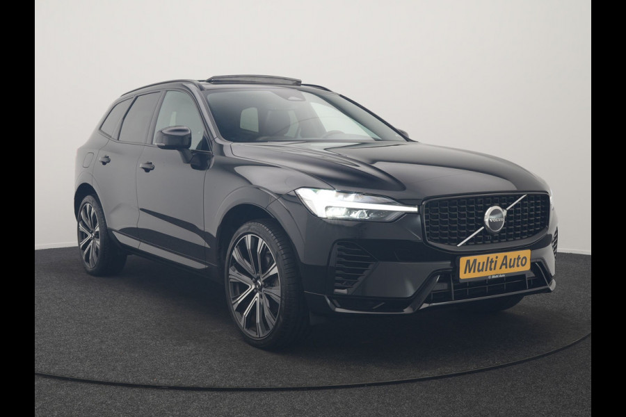 Volvo XC60 T6 AWD R-Design LONG RANGE PHEV 350pk Dealer O.H. | Trekhaak Af Fabriek | Panodak | Adaptive Cruise | Camera | Harman / Kardon | Lederen Sportstoelen Memory & Verwarmd | Keyless | Stuur Verwarmd | Apple Carplay | Google Assistent | DAB | Plug In Hybrid |