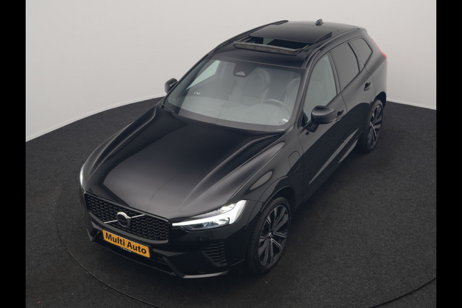 Volvo XC60 T6 AWD R-Design LONG RANGE PHEV 350pk Dealer O.H. | Trekhaak Af Fabriek | Panodak | Adaptive Cruise | Camera | Harman / Kardon | Lederen Sportstoelen Memory & Verwarmd | Keyless | Stuur Verwarmd | Apple Carplay | Google Assistent | DAB | Plug In Hybrid |