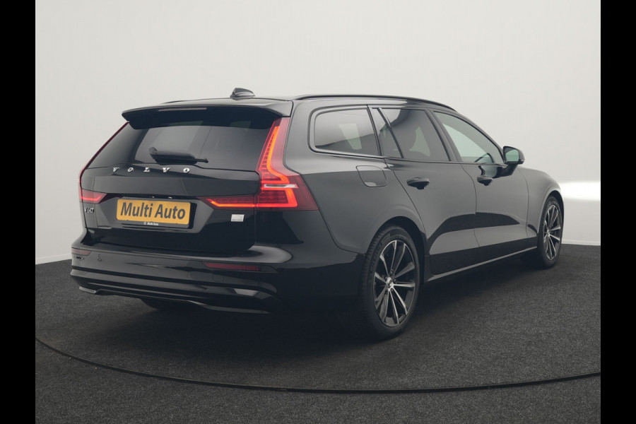 Volvo V60 T6 AWD Plus Dark LONG RANGE PHEV 350pk Dealer O.H. | Trekhaak Af Fabriek | Camera | Sportstoelen Memory & Verwarmd | Stuur Verwarmd | Apple Carplay | Keyless | DAB | Cruise Control | Plug In Hybrid |