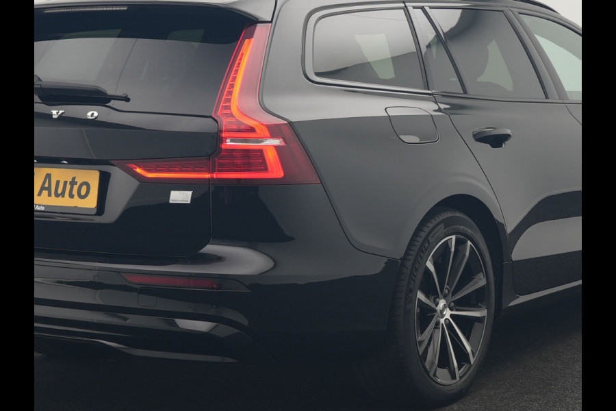 Volvo V60 T6 AWD Plus Dark LONG RANGE PHEV 350pk Dealer O.H. | Trekhaak Af Fabriek | Camera | Sportstoelen Memory & Verwarmd | Stuur Verwarmd | Apple Carplay | Keyless | DAB | Cruise Control | Plug In Hybrid |