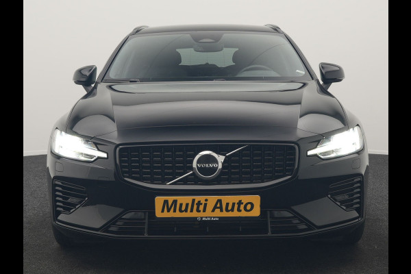 Volvo V60 T6 AWD Plus Dark LONG RANGE PHEV 350pk Dealer O.H. | Trekhaak Af Fabriek | Camera | Sportstoelen Memory & Verwarmd | Stuur Verwarmd | Apple Carplay | Keyless | DAB | Cruise Control | Plug In Hybrid |