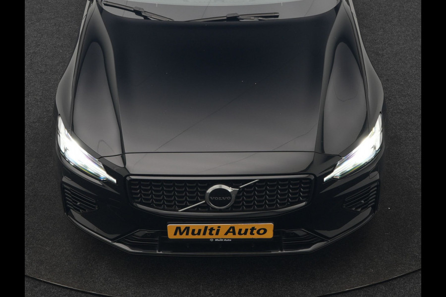 Volvo V60 T6 AWD Plus Dark LONG RANGE PHEV 350pk Dealer O.H. | Trekhaak Af Fabriek | Camera | Sportstoelen Memory & Verwarmd | Stuur Verwarmd | Apple Carplay | Keyless | DAB | Cruise Control | Plug In Hybrid |