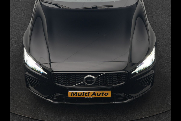 Volvo V60 T6 AWD Plus Dark LONG RANGE PHEV 350pk Dealer O.H. | Trekhaak Af Fabriek | Camera | Sportstoelen Memory & Verwarmd | Stuur Verwarmd | Apple Carplay | Keyless | DAB | Cruise Control | Plug In Hybrid |