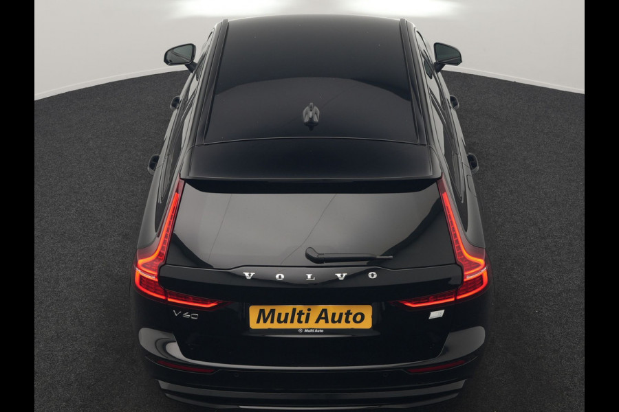 Volvo V60 T6 AWD Plus Dark LONG RANGE PHEV 350pk Dealer O.H. | Trekhaak Af Fabriek | Camera | Sportstoelen Memory & Verwarmd | Stuur Verwarmd | Apple Carplay | Keyless | DAB | Cruise Control | Plug In Hybrid |