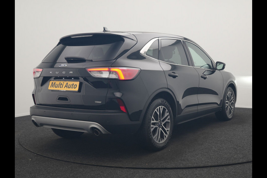 Ford Kuga 2.5 Titanium X PHEV 225pk Dealer O.H. | Bang & Olufsen | Voorstoelen Verwarmd | Apple Carplay | Keyless | LED Koplampen | Navigatie | DAB | Cruise Control | 18"L.M | Plug In Hybrid |