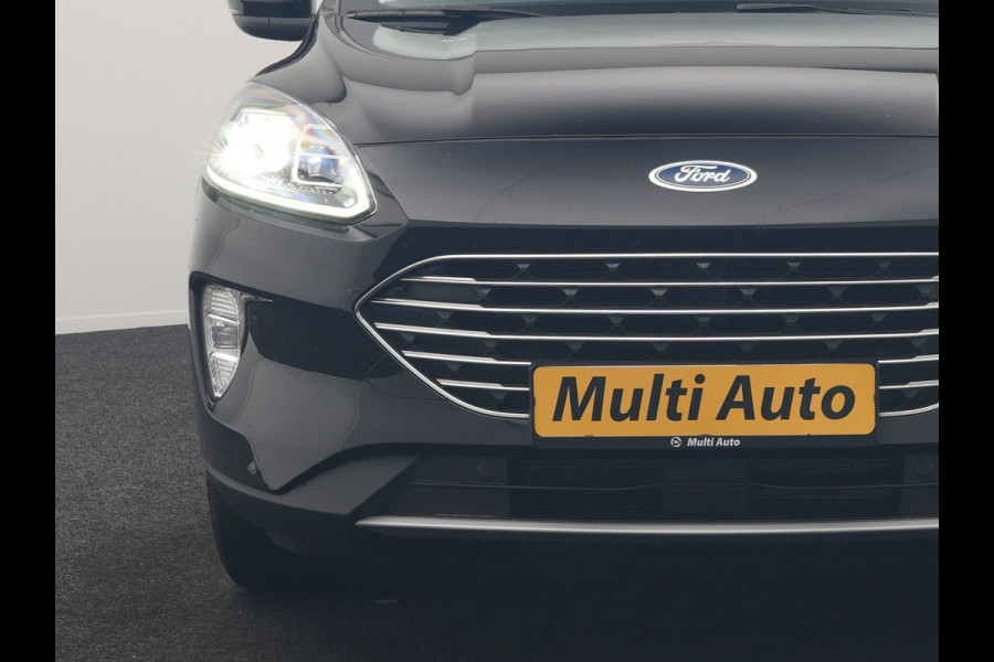 Ford Kuga 2.5 Titanium X PHEV 225pk Dealer O.H. | Bang & Olufsen | Voorstoelen Verwarmd | Apple Carplay | Keyless | LED Koplampen | Navigatie | DAB | Cruise Control | 18"L.M | Plug In Hybrid |