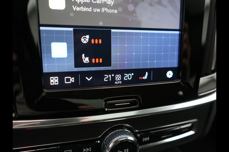 Volvo V90 T6 AWD Plus Bright LONG RANGE PHEV 350pk Dealer O.H. | Trekhaak Af Fabriek | Panodak | Adaptive Cruise | Camera | Harman / Kardon | Lederen Sportstoelen Memory & Verwarmd | Keyless | Blis | Stuur Verwarmd | Apple Carplay | Google Assistent | Plug In Hybrid |