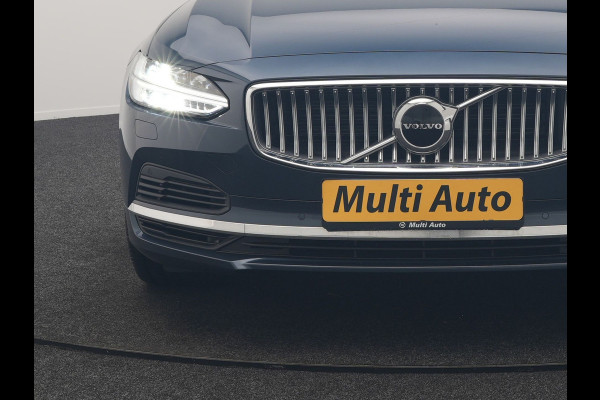 Volvo V90 T6 AWD Plus Bright LONG RANGE PHEV 350pk Dealer O.H. | Trekhaak Af Fabriek | Panodak | Adaptive Cruise | Camera | Harman / Kardon | Lederen Sportstoelen Memory & Verwarmd | Keyless | Blis | Stuur Verwarmd | Apple Carplay | Google Assistent | Plug In Hybrid |