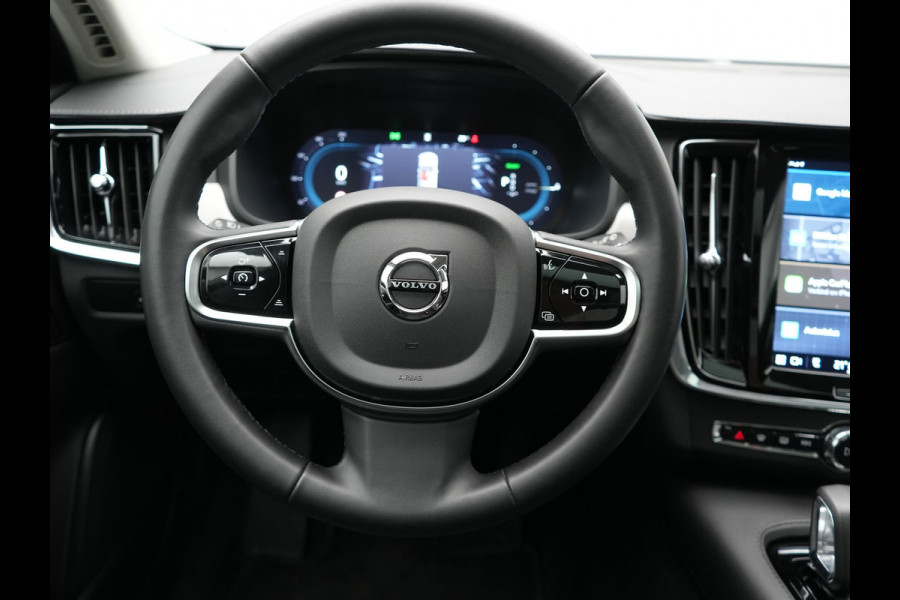 Volvo V90 T6 AWD Plus Bright LONG RANGE PHEV 350pk Dealer O.H. | Trekhaak Af Fabriek | Panodak | Adaptive Cruise | Camera | Harman / Kardon | Lederen Sportstoelen Memory & Verwarmd | Keyless | Blis | Stuur Verwarmd | Apple Carplay | Google Assistent | Plug In Hybrid |
