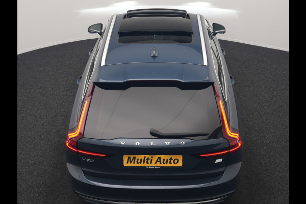 Volvo V90 T6 AWD Plus Bright LONG RANGE PHEV 350pk Dealer O.H. | Trekhaak Af Fabriek | Panodak | Adaptive Cruise | Camera | Harman / Kardon | Lederen Sportstoelen Memory & Verwarmd | Keyless | Blis | Stuur Verwarmd | Apple Carplay | Google Assistent | Plug In Hybrid |