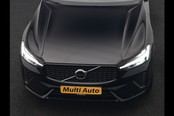 Volvo XC60 T8 AWD R-Design LONG RANGE PHEV 455pk Dealer O.H. | Trekhaak Af Fabriek | Panodak | Adaptive Cruise | 360 Camera | Harman / Kardon | Keyless | Stuur Verwarmd | Google Assistent | Apple Carplay | DAB |