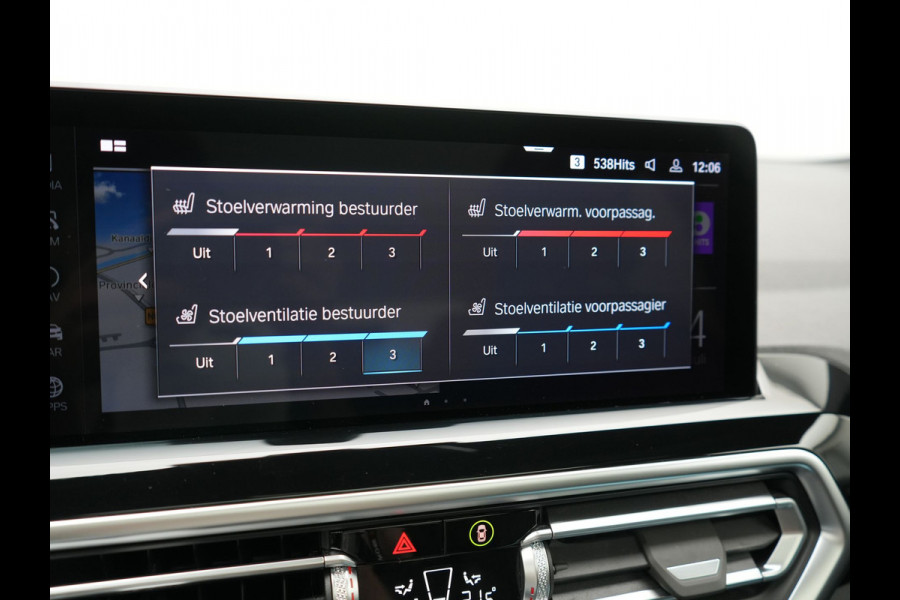 BMW X3 xDrive30e High Executive PHEV 293pk Dealer O.H | Trekhaak Af Fabriek | Panodak | Head Up | Adaptive Cruise | Camera | Laser LED | Hifi Audio | Lederen Sportstoelen Memory & Ventilatie | Keyless | Apple Carplay | Stoelverwarming | Navigatie | Virtual | DAB | 18" L.M | Plug In Hybrid |