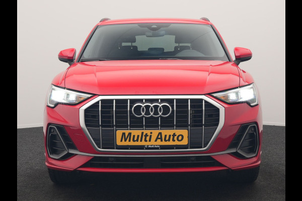 Audi Q3 45 TFSI e S Line PHEV 245pk Dealer O.H. | Trekhaak Af Fabriek | Camera | Blis | Stoelverwarming | Apple Carplay | Virtual Cockpit | Lane Assist | DAB | Cruise Control | 19"L.M | Plug In Hybrid |