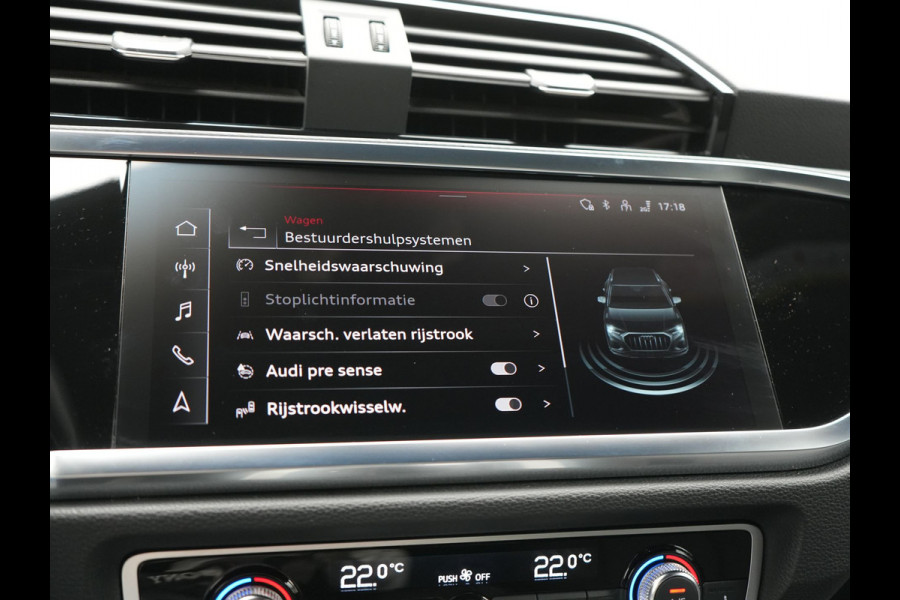 Audi Q3 45 TFSI e S Line PHEV 245pk Dealer O.H. | Trekhaak Af Fabriek | Camera | Blis | Stoelverwarming | Apple Carplay | Virtual Cockpit | Lane Assist | DAB | Cruise Control | 19"L.M | Plug In Hybrid |