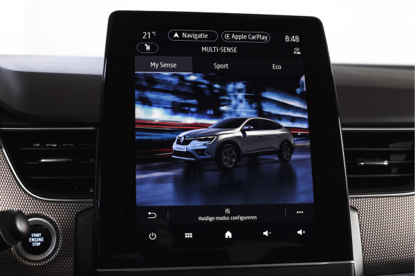 Renault Arkana 1.6 E-Tech full hybrid 145 techno | Dig. Cockpit | Adapt. Cruise | Stoel-+Stuurverw. | PDC | Camera | NAV + App, Connect | ECC | Afn. Trekhaak | LM 18" |