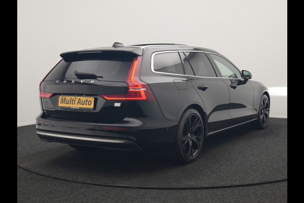 Volvo V60 T6 AWD Plus Bright LONG RANGE PHEV 350pk Dealer O.H. | Trekhaak Af Fabriek | Panodak | Adaptive Cruise | 360 Camera | Lederen Sportstoelen Ventilatie & Memory | Keyless | Blis | Apple Carplay | Stoelen & Stuur Verwarmd | Google Assistent | DAB  | Plug In Hybrid |
