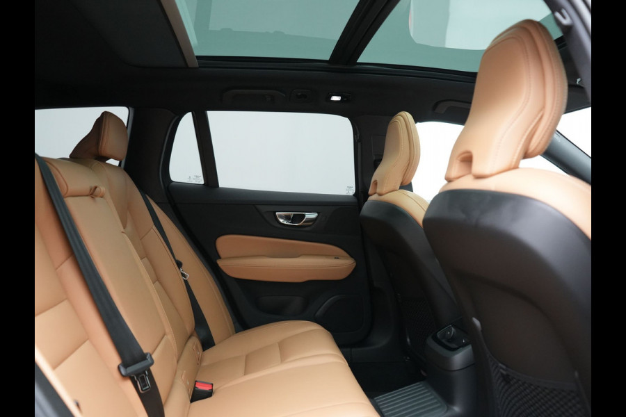 Volvo V60 T6 AWD Plus Bright LONG RANGE PHEV 350pk Dealer O.H. | Trekhaak Af Fabriek | Panodak | Adaptive Cruise | 360 Camera | Lederen Sportstoelen Ventilatie & Memory | Keyless | Blis | Apple Carplay | Stoelen & Stuur Verwarmd | Google Assistent | DAB  | Plug In Hybrid |