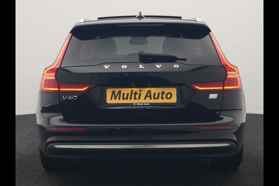 Volvo V60 T6 AWD Plus Bright LONG RANGE PHEV 350pk Dealer O.H. | Trekhaak Af Fabriek | Panodak | Adaptive Cruise | 360 Camera | Lederen Sportstoelen Ventilatie & Memory | Keyless | Blis | Apple Carplay | Stoelen & Stuur Verwarmd | Google Assistent | DAB  | Plug In Hybrid |