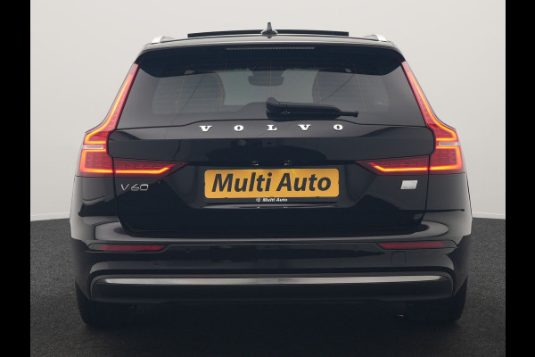 Volvo V60 T6 AWD Plus Bright LONG RANGE PHEV 350pk Dealer O.H. | Trekhaak Af Fabriek | Panodak | Adaptive Cruise | 360 Camera | Lederen Sportstoelen Ventilatie & Memory | Keyless | Blis | Apple Carplay | Stoelen & Stuur Verwarmd | Google Assistent | DAB  | Plug In Hybrid |