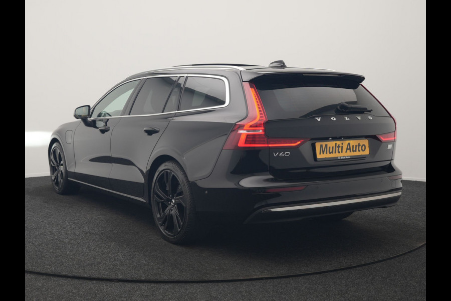 Volvo V60 T6 AWD Plus Bright LONG RANGE PHEV 350pk Dealer O.H. | Trekhaak Af Fabriek | Panodak | Adaptive Cruise | 360 Camera | Lederen Sportstoelen Ventilatie & Memory | Keyless | Blis | Apple Carplay | Stoelen & Stuur Verwarmd | Google Assistent | DAB  | Plug In Hybrid |