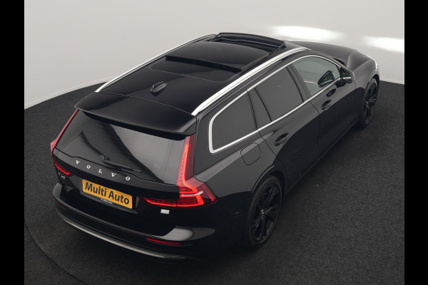Volvo V60 T6 AWD Plus Bright LONG RANGE PHEV 350pk Dealer O.H. | Trekhaak Af Fabriek | Panodak | Adaptive Cruise | 360 Camera | Lederen Sportstoelen Ventilatie & Memory | Keyless | Blis | Apple Carplay | Stoelen & Stuur Verwarmd | Google Assistent | DAB  | Plug In Hybrid |