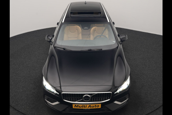 Volvo V60 T6 AWD Plus Bright LONG RANGE PHEV 350pk Dealer O.H. | Trekhaak Af Fabriek | Panodak | Adaptive Cruise | 360 Camera | Lederen Sportstoelen Ventilatie & Memory | Keyless | Blis | Apple Carplay | Stoelen & Stuur Verwarmd | Google Assistent | DAB  | Plug In Hybrid |