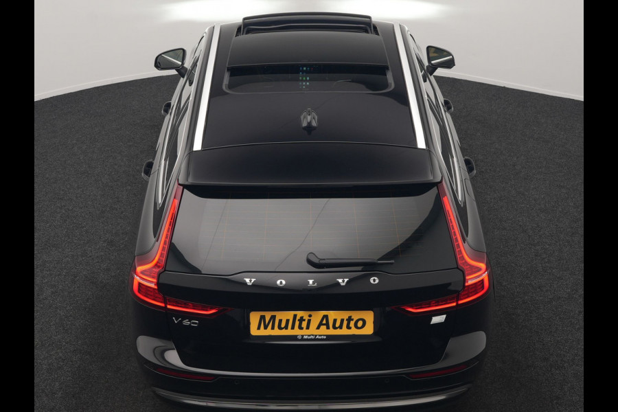 Volvo V60 T6 AWD Plus Bright LONG RANGE PHEV 350pk Dealer O.H. | Trekhaak Af Fabriek | Panodak | Adaptive Cruise | 360 Camera | Lederen Sportstoelen Ventilatie & Memory | Keyless | Blis | Apple Carplay | Stoelen & Stuur Verwarmd | Google Assistent | DAB  | Plug In Hybrid |