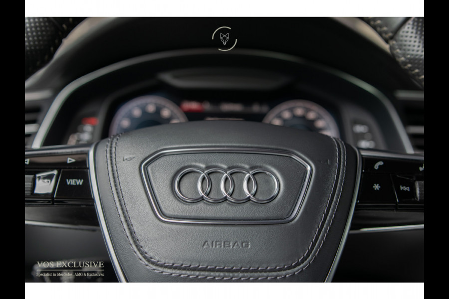 Audi A6 Limousine 55 TFSI Quattro DESIGN S-Line Pro Line Plus Luchtvering|4W-sturing|B&O Advanced|21"|ACC|HUD|Softclose|MEM|360°|Blackline|LED|Nachtzicht|New Service