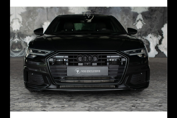 Audi A6 Limousine 55 TFSI Quattro DESIGN S-Line Pro Line Plus Luchtvering|4W-sturing|B&O Advanced|21"|ACC|HUD|Softclose|MEM|360°|Blackline|LED|Nachtzicht|New Service