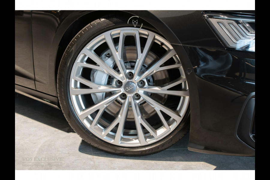Audi A6 Limousine 55 TFSI Quattro DESIGN S-Line Pro Line Plus Luchtvering|4W-sturing|B&O Advanced|21"|ACC|HUD|Softclose|MEM|360°|Blackline|LED|Nachtzicht|New Service