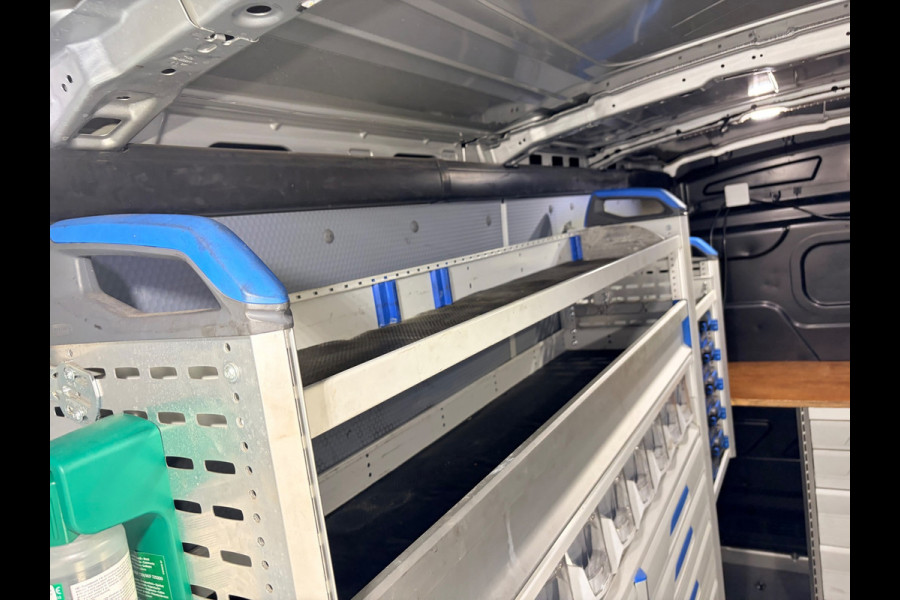 Ford Transit Automaat Servicewagen 350 2.0 TDCI 131PK euro6 L2H2 3Persoons Trend, Sortimo werkplaats inrichting, RIJKLAARPRIJS