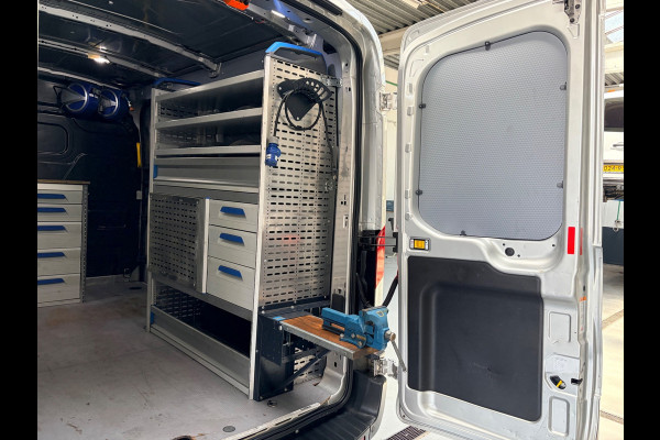 Ford Transit Automaat Servicewagen 350 2.0 TDCI 131PK euro6 L2H2 3Persoons Trend, Sortimo werkplaats inrichting, RIJKLAARPRIJS