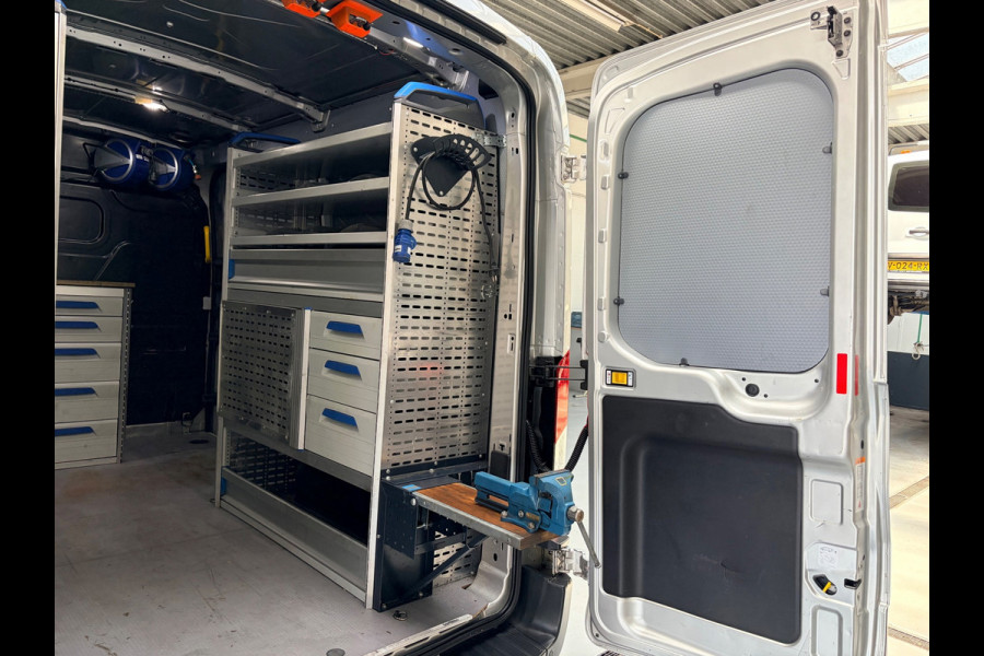 Ford Transit Automaat Servicewagen 350 2.0 TDCI 131PK euro6 L2H2 3Persoons Trend, Sortimo werkplaats inrichting, RIJKLAARPRIJS
