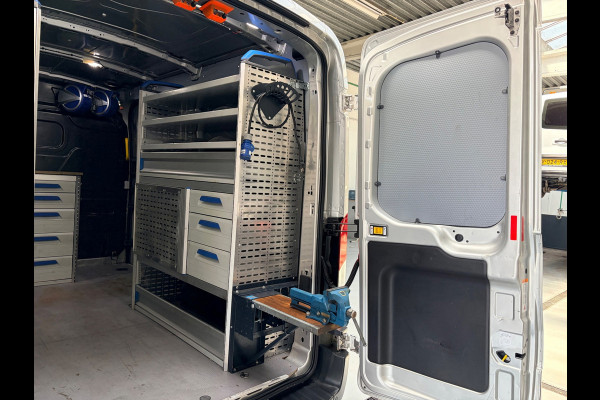 Ford Transit Automaat Servicewagen 350 2.0 TDCI 131PK euro6 L2H2 3Persoons Trend, Sortimo werkplaats inrichting, RIJKLAARPRIJS