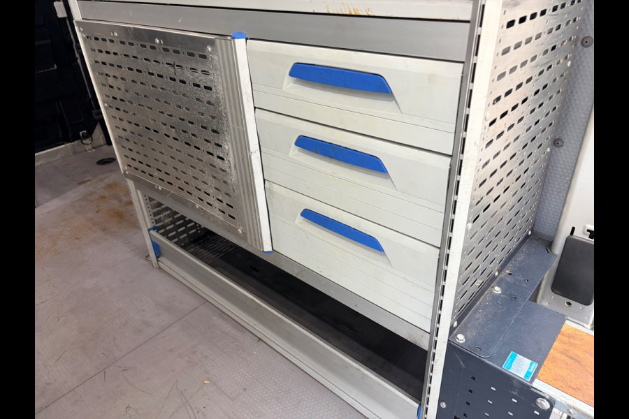 Ford Transit Automaat Servicewagen 350 2.0 TDCI 131PK euro6 L2H2 3Persoons Trend, Sortimo werkplaats inrichting, RIJKLAARPRIJS