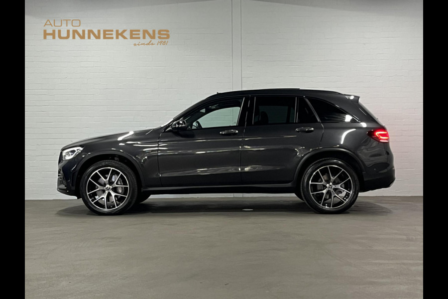 Mercedes-Benz GLC 300e 4MATIC AMG-line Trekhaak | Open dak | Burmester | Stoelverwarming | Sfeerverlichting | 360 camera | Cruise control | Carplay