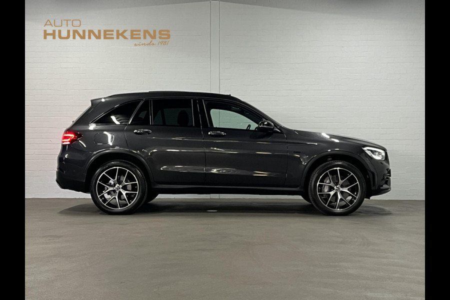 Mercedes-Benz GLC 300e 4MATIC AMG-line Trekhaak | Open dak | Burmester | Stoelverwarming | Sfeerverlichting | 360 camera | Cruise control | Carplay