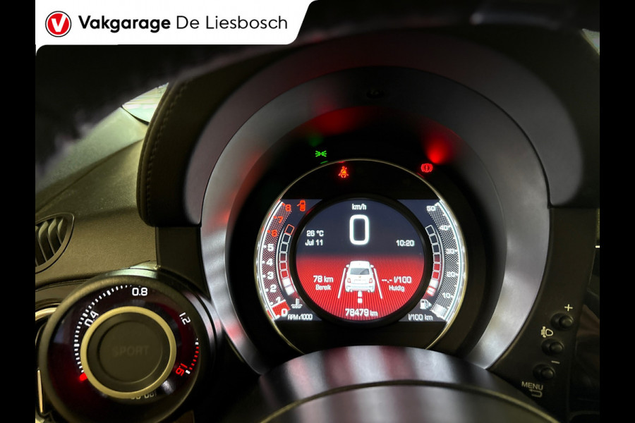 Fiat ABARTH 500 05M/595/pano/navi groot/apple/xenon/magneti marelli/savali tuning /eibach