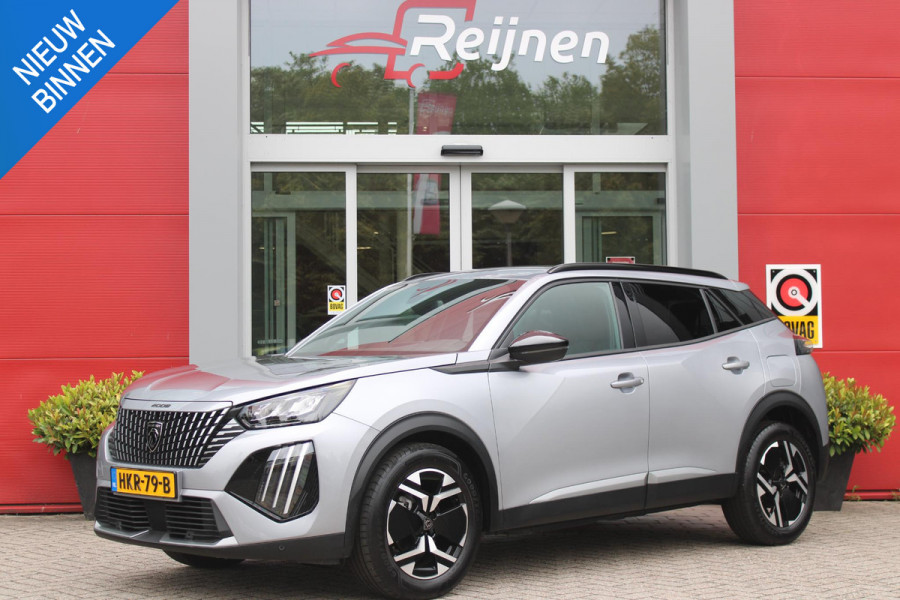 Peugeot 2008 1.2 100PK ALLURE | NAVIGATIE | PARKEERSENSOREN VOOR + ACHTER | KEYLESS ENTRY/START | LICHTMETALEN VELGEN 17" | DRAADLOZE APPLE CARPLAY/ANDROID AUTO | DRAADLOZE TELEFOONLADER | CRUISE CONTROL | DAB + RADIO | LED KOPLAMPEN |
