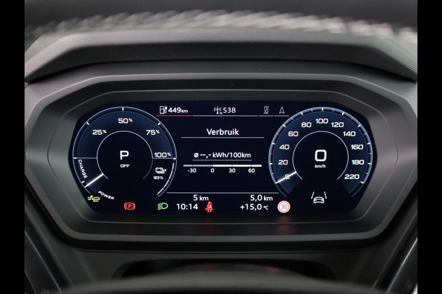 Audi Q4 Sportback e-tron 45 quattro S Edition Competition 82 kWh 286pk | Navigatie | 20 inch lichtmetalen velgen | Adaptive cruise controle | Zwart Optiek